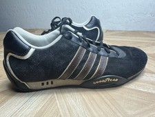 Tênis de corrida Team Adidas Goodyear camurça preta tamanho 10 #748569 comprar usado  Enviando para Brazil