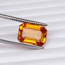 Saphir orange padparadscha d'occasion  Expédié en France