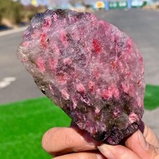 Quarzo rodonite rosa usato  Spedire a Italy