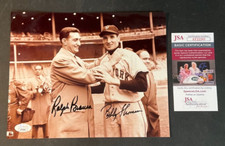 Foto assinada por Ralph Branca&Bobby Thomson JSA com COA "Tiro ouvido em volta do mundo"! comprar usado  Enviando para Brazil