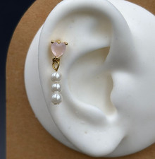 Piercing orecchio cuore usato  Palermo