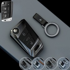 Capa chave de carro liga de zinco silicone para VW Polo Karoq Golf Skoda Leon Tiguan  comprar usado  Enviando para Brazil