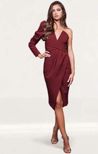 Vestido midi Lavish Alice feminino vermelho RRP £90, usado comprar usado  Enviando para Brazil
