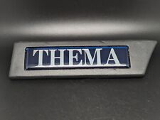 Lancia thema logo usato  Verrayes