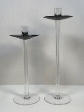 Orrefors glass candlesticks for sale  Paw Paw