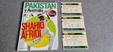 Cricket programme tickets for sale  ROCHDALE