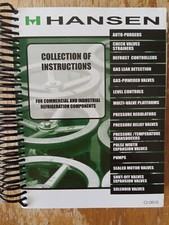 HANSEN - Industrial Refrigeration Manual - Ammonia - Collection of Instructions  comprar usado  Enviando para Brazil