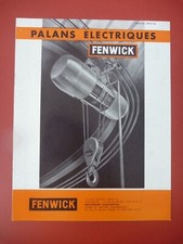Document 1959 fenwick d'occasion  Bordeaux-