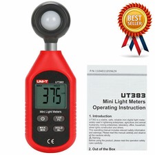 Usado, Medidor de luz Luxímetro Digital UNI-T UT383 Lux/Fc Medidores Luminômetro Fotômetro✦Kd comprar usado  Enviando para Brazil
