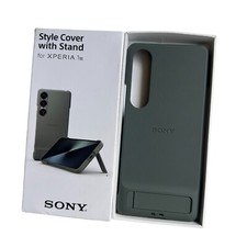 Capa estilo genuíno com suporte para Sony Xperia 1VII -XQZ-CBFS -VERDE comprar usado  Enviando para Brazil