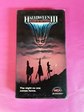 Halloween 3 VHS MCA Rainbow Stereo Horror gore slasher 80's first release rare comprar usado Halloween 3 VHS MCA Rainbow Stereo Horror gore slasher 80's first release rare comprar usado  Enviando para Brazil