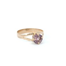 Damenring goldring amethyst gebraucht kaufen  München