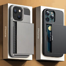 Usado, HandyHülle mit Kartenfach für iPhone 16 15 14 13 Pro MAX Bumper Tasche HardCover comprar usado  Enviando para Brazil