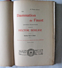 Damnation faust hector d'occasion  Aurillac