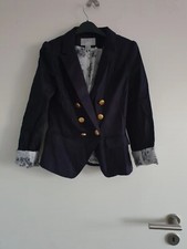 Dunkelblauer blazer blumenmust gebraucht kaufen  Kremmen