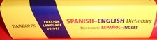 Spanish English Dictionary Barron's Bilingual Dictionaries Series Book, usado comprar usado Spanish English Dictionary Barron's Bilingual Dictionaries Series Book, usado comprar usado  Enviando para Brazil