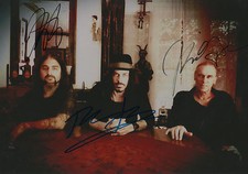 Usado, Autógrafos fotográficos assinados 8x12 polegadas The Winery Dogs "Portnoy Kotzen Sheehan" comprar usado  Enviando para Brazil