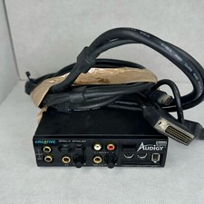Usado, Sound Blaster Creative Labs Audigy eX SB0110 completo com cabos testados funcionando comprar usado  Enviando para Brazil