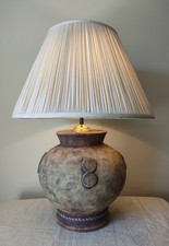 Rustic mediterranean lamp for sale  BOSTON