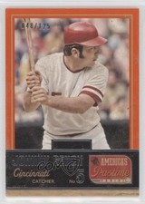 2013 Panini America's Pastime /125 Johnny Bench #130 HOF, usado comprar usado  Enviando para Brazil