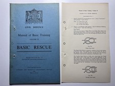 Civil defence manual for sale  BURRY PORT