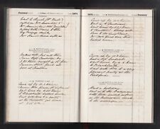 1871 handwritten victorian for sale  NOTTINGHAM