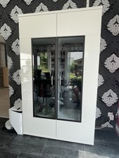 Vitrine weiß hochglanz gebraucht kaufen  Roth