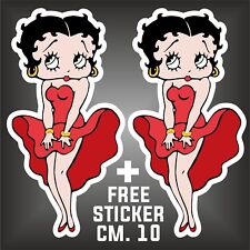 Adesivo betty boop usato  Torre Annunziata