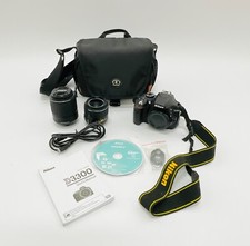 Câmera Digital SLR Nikon D D3300 24.2MP - Preta (Kit com AF-S DX VR II 18-55mm... comprar usado  Enviando para Brazil