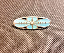 Pretty silver enamel for sale  LEIGH-ON-SEA