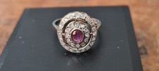 Stunning ruby diamond for sale  BURY
