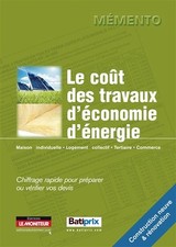 Cout travaux economie d'occasion  France
