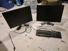 Dual dell monitors for sale  Pompano Beach