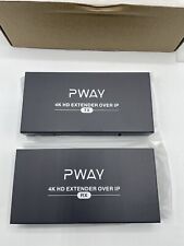 Extensor PWAY HDMI sobre Cat5e/6, extensão 4K @ 30Hz comprar usado  Enviando para Brazil