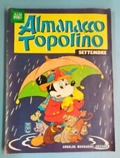 Almanacco topolino n.9 usato  Firenze