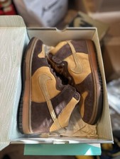 2003 Nike Dunk High Pro SB 9.5 BORDO/FENO-BARROCO MARROM 305050-222 TESTADO comprar usado  Enviando para Brazil