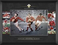 Wales signed framed for sale  RUGBY