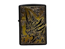 Isqueiro a óleo Zippo Garo A Fang Of Wolves um tipo ouro preto bronze anime não usado JP comprar usado  Enviando para Brazil