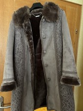 Mantel wintermantel lammfellim gebraucht kaufen  Moorenweis