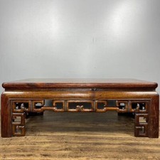 Usado, Mesa de chá de madeira antiga porcelana 16"" mesa de madeira de jacarandá natural comprar usado  Enviando para Brazil