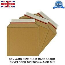 50 x envelopes envelopes de papelão rígido estilo Amazon tamanho A-CD 180x165mm C0 JL0, usado comprar usado  Enviando para Brazil