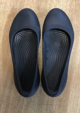 Ladies crocs black for sale  EXETER