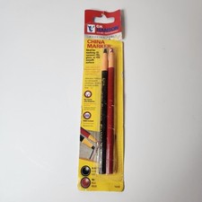 C.H. Juego de marcadores de China Hanson 10259 negro/rojo a base de cera 6-3/4 L pulg. segunda mano  Embacar hacia Mexico
