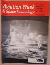 Aviation Week & Space Technology July 28, 1969- Apollo 11 Landing comprar usado Aviation Week & Space Technology July 28, 1969- Apollo 11 Landing comprar usado  Enviando para Brazil