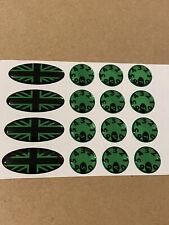 Metallic green black for sale  BRAINTREE