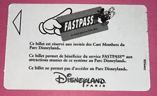 Carte fastpass disneyland d'occasion  Nîmes