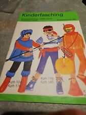 Schnittmuster kinder fasching gebraucht kaufen  Osterwieck