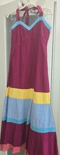 wine color maxi dress for sale  Hollywood