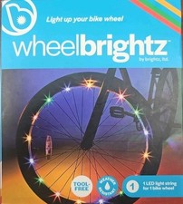 Usado, Novo Wheelbrightz LED luzes de roda de bicicleta multicoloridas L2439 conjunto de 2 crianças adulto  comprar usado  Enviando para Brazil