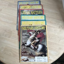Military History Magazines 1990 Feb/Apr/Jun/Aug/Oct/Dec Issues, usado comprar usado  Enviando para Brazil